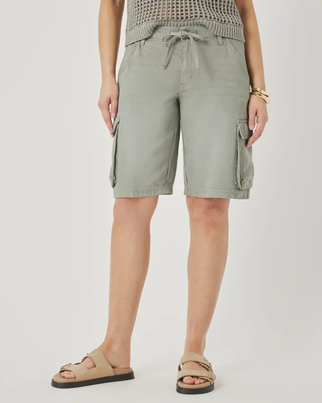 Lounge Denim Cargo Shorts