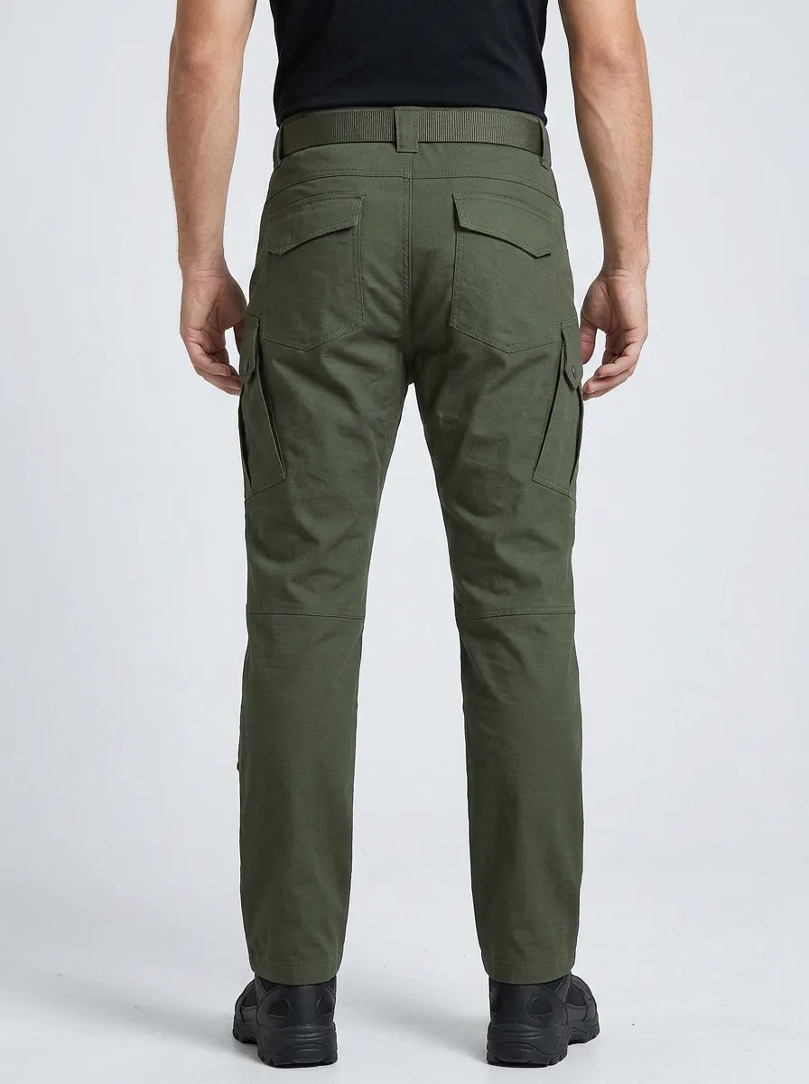 Classic Adventure-Style Men's Multi-Pocket Waterproof Tactical Cargo Pants