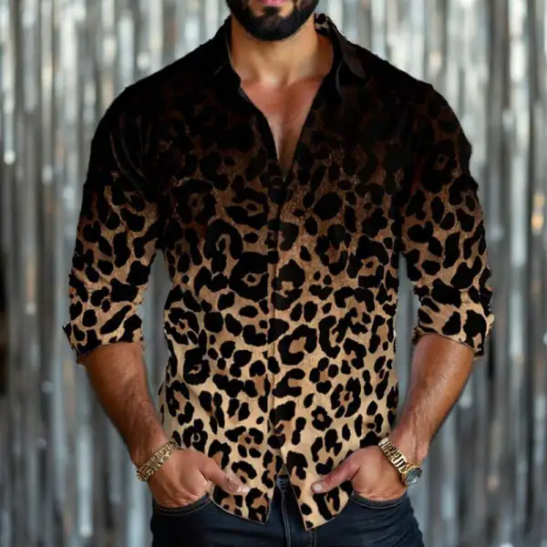 Low Key Leopard Print Shirt