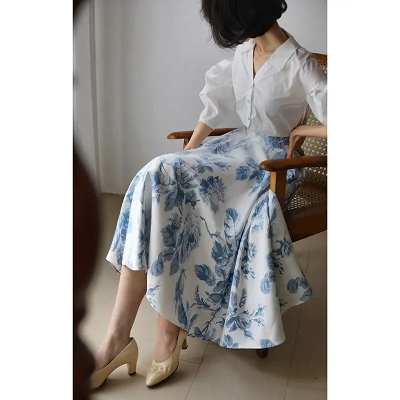 Breezy Carry Everyday Casual Floral Skirt