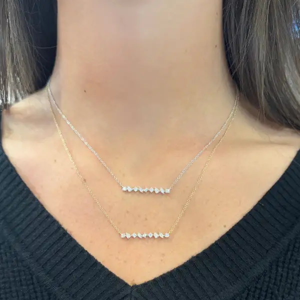 Bar Diamond Necklace