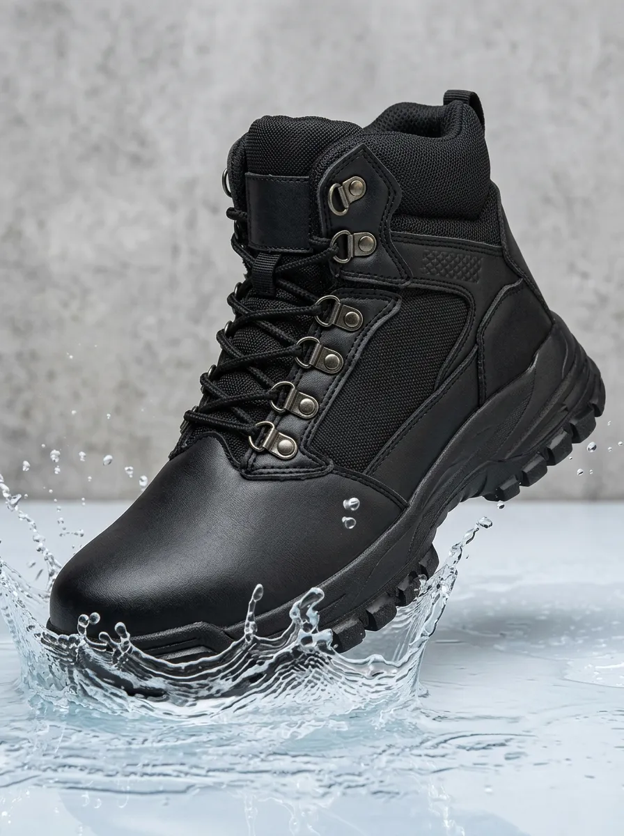 Non-Slip Men's Waterproof Work Boots