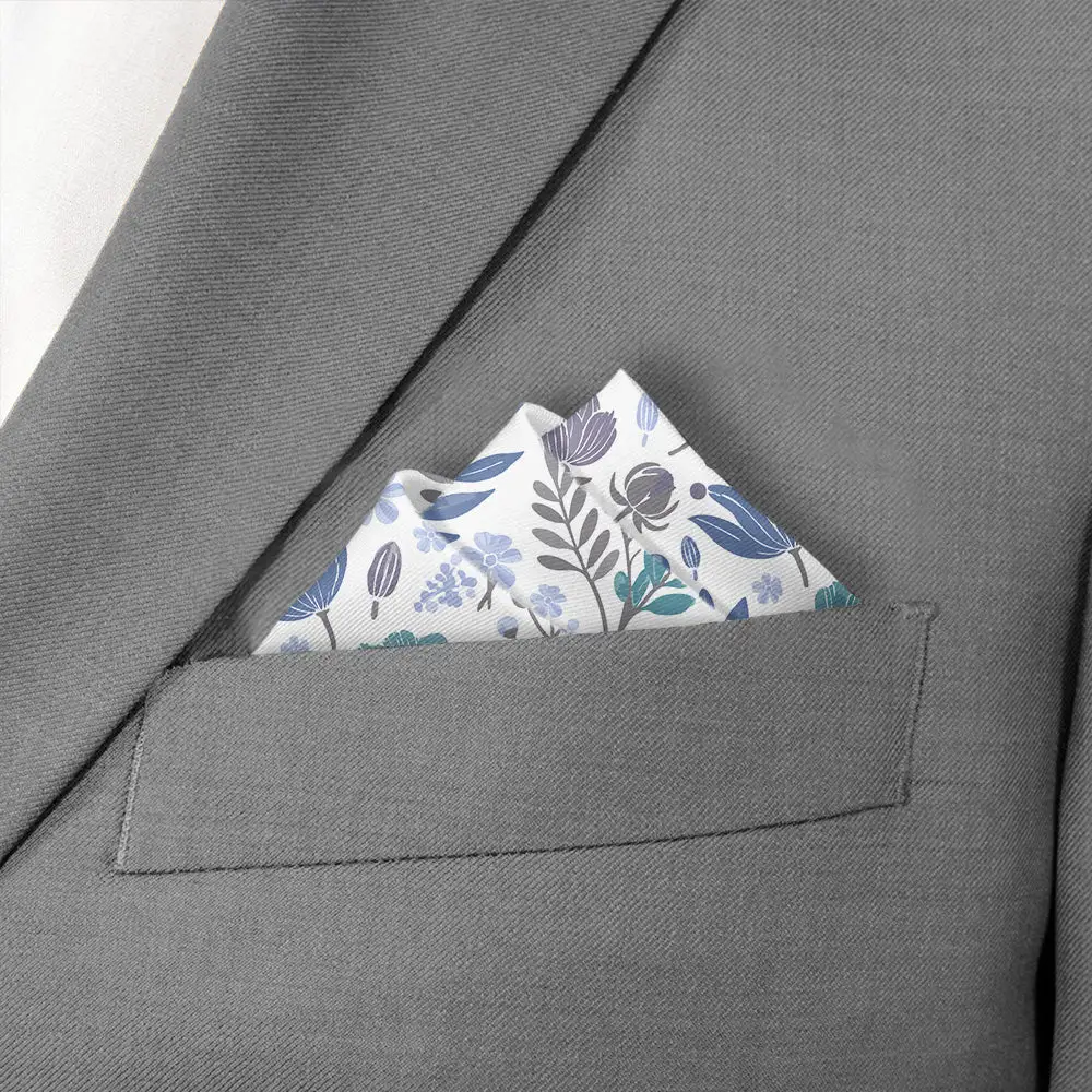 Refined Polished Floral Pocket Square