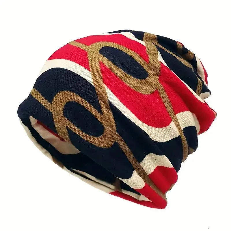 Textured Printed Hat