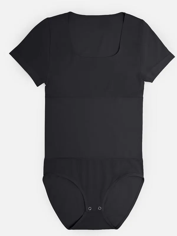 Soft Scoop Neck Shaping Bodysuit