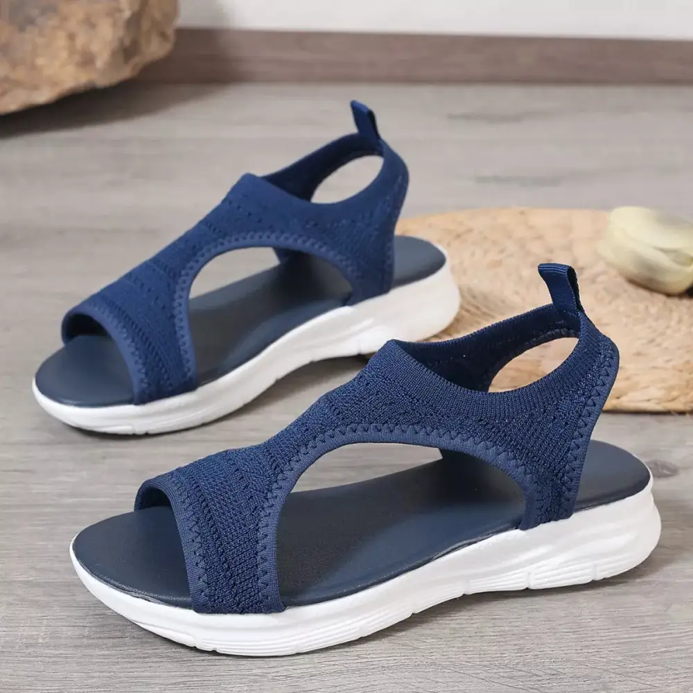 Modern Open Toe Platform Sandals