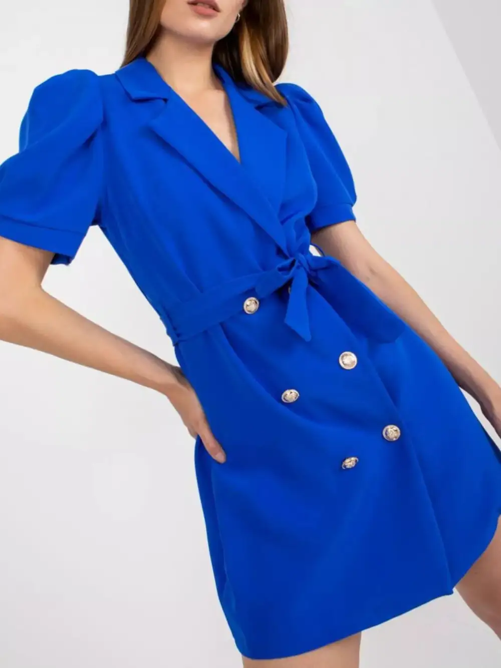 Soft Touch Tie Waist Mini Dress