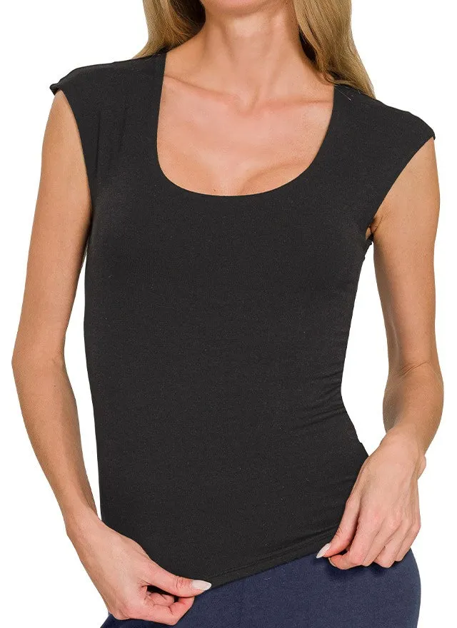 Double Layered Sleeveless Top