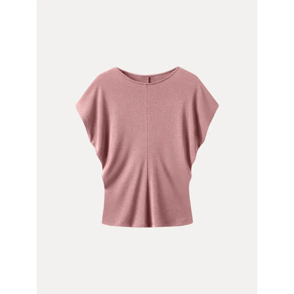 Round Neck Relaxed Summer Top