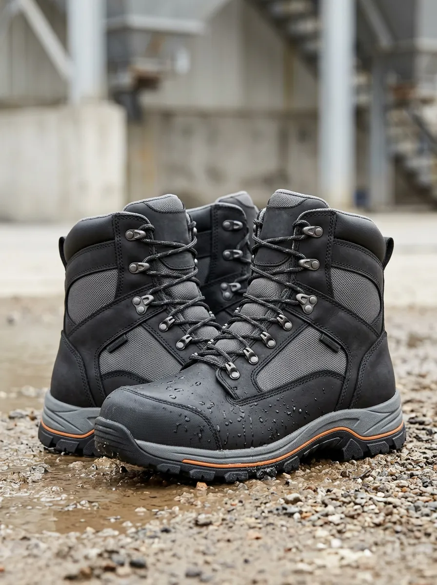 Practical Tactical Profile Men' Waterproof Work Boots