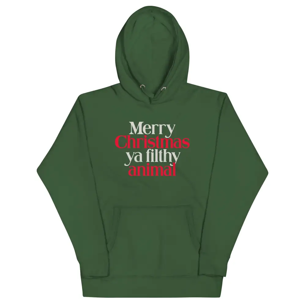Merry Ya Filthy Animal Unisex Comfort Hoodie