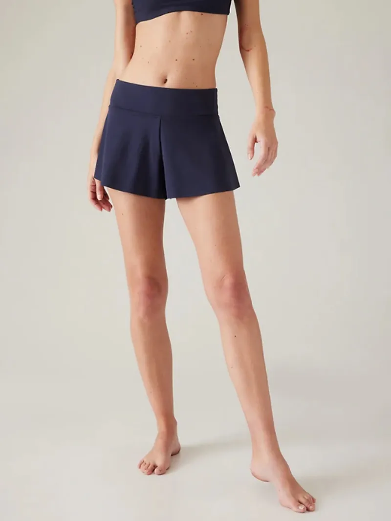 Ruffled Athletic Skort For Playful Casual Style