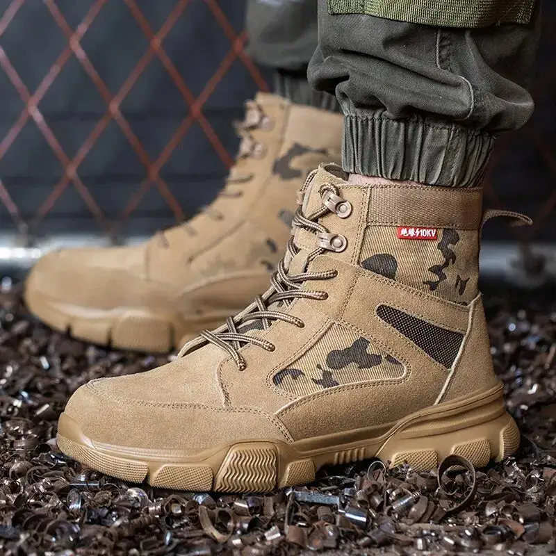 Men's Padded Insole Field Boots