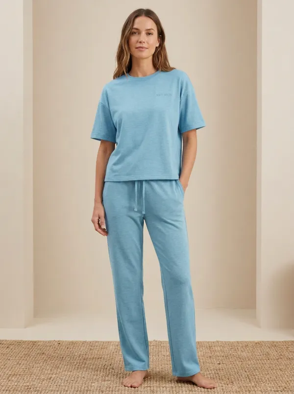 Letter Printed Lounge Set
