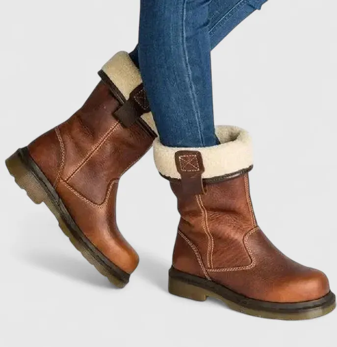 Strap Detail Ankle Boots