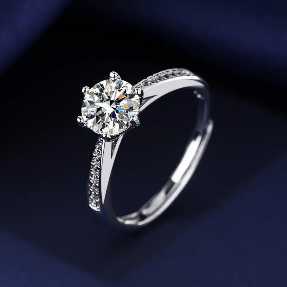 Minimal Moissanite Jewelry