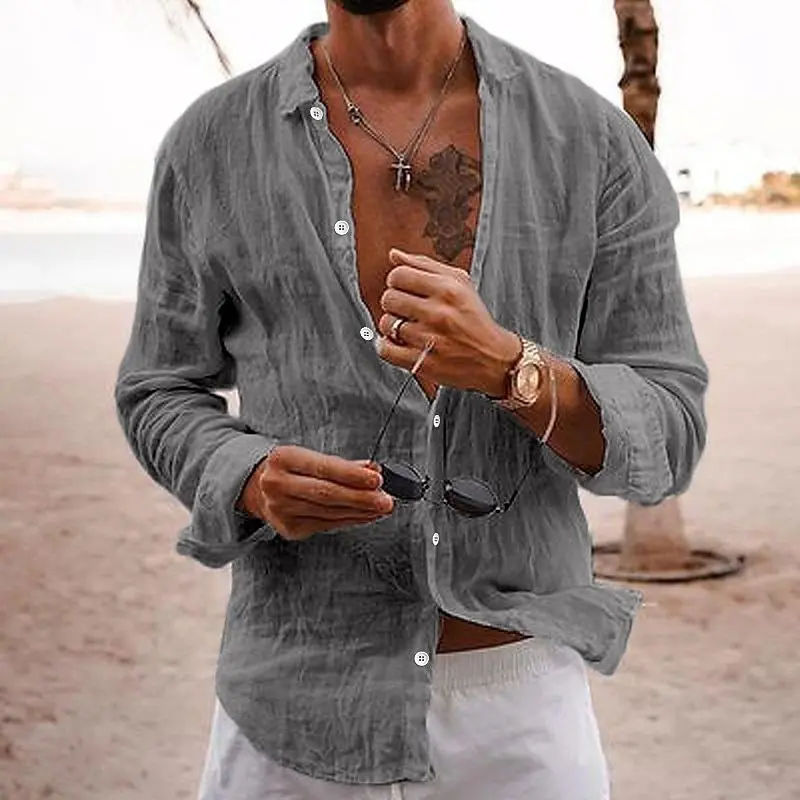 Cotton Washed Work Shirt