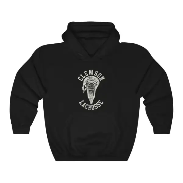 Lacrosse Head Graphic Hoodie