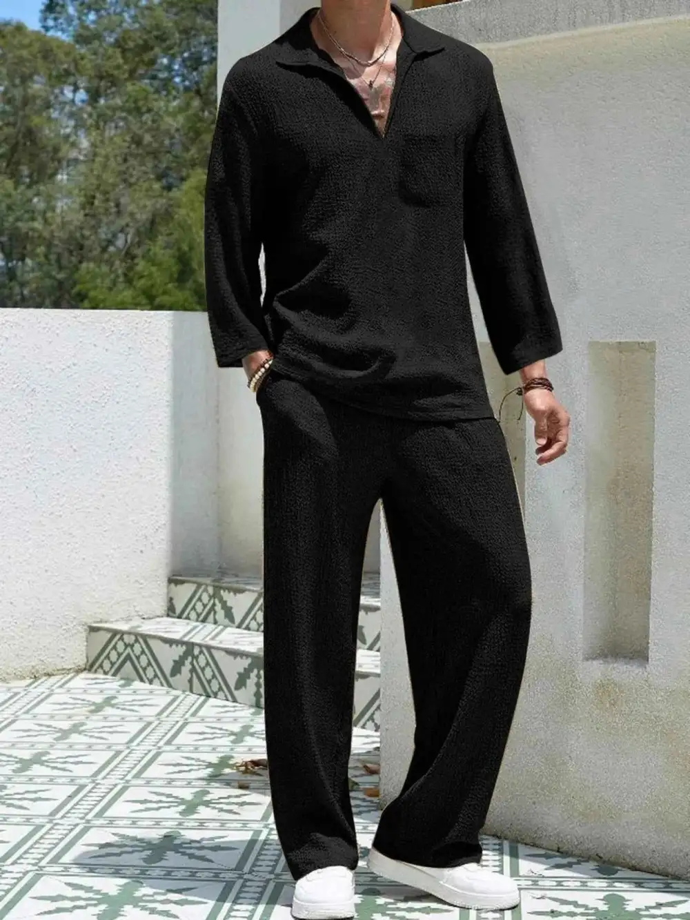 Everyday Long Sleeve Top and Pants Set