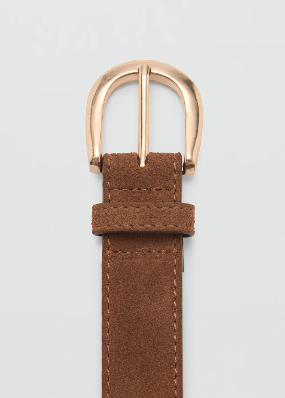 Casual Style Plain Suede Belts