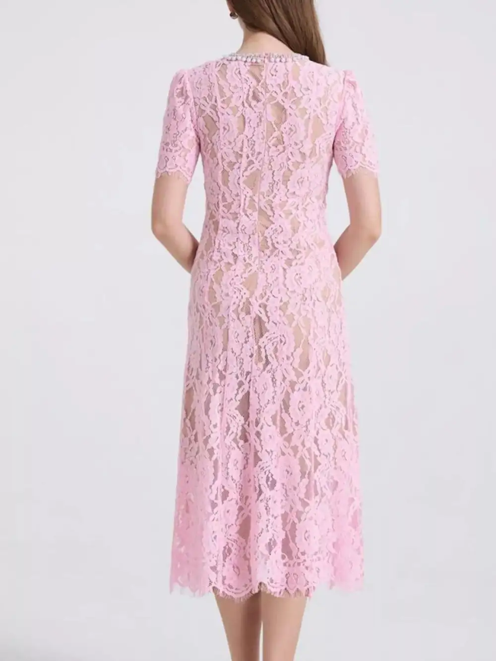 Lace Midi Dress