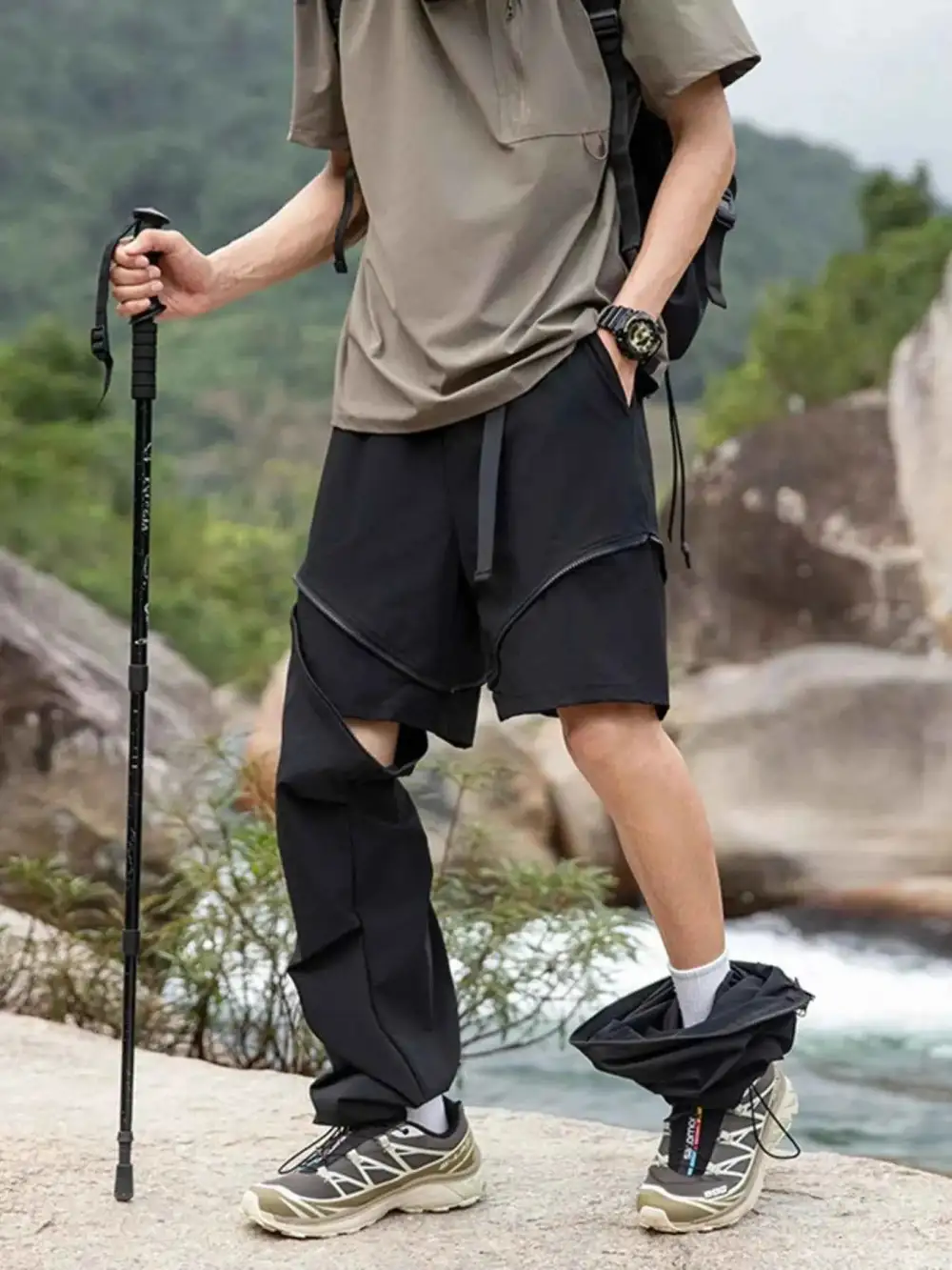 Convertible Zip-Off Cargo Pants