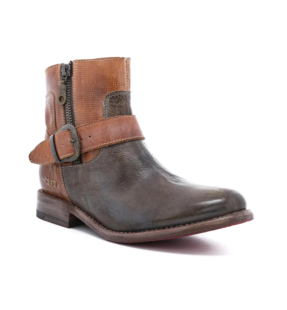 Buckled Perforated Everyday Boots