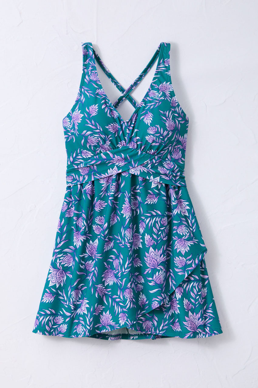 Wild Thistle ShapeMe™ Crossover Swimdress
