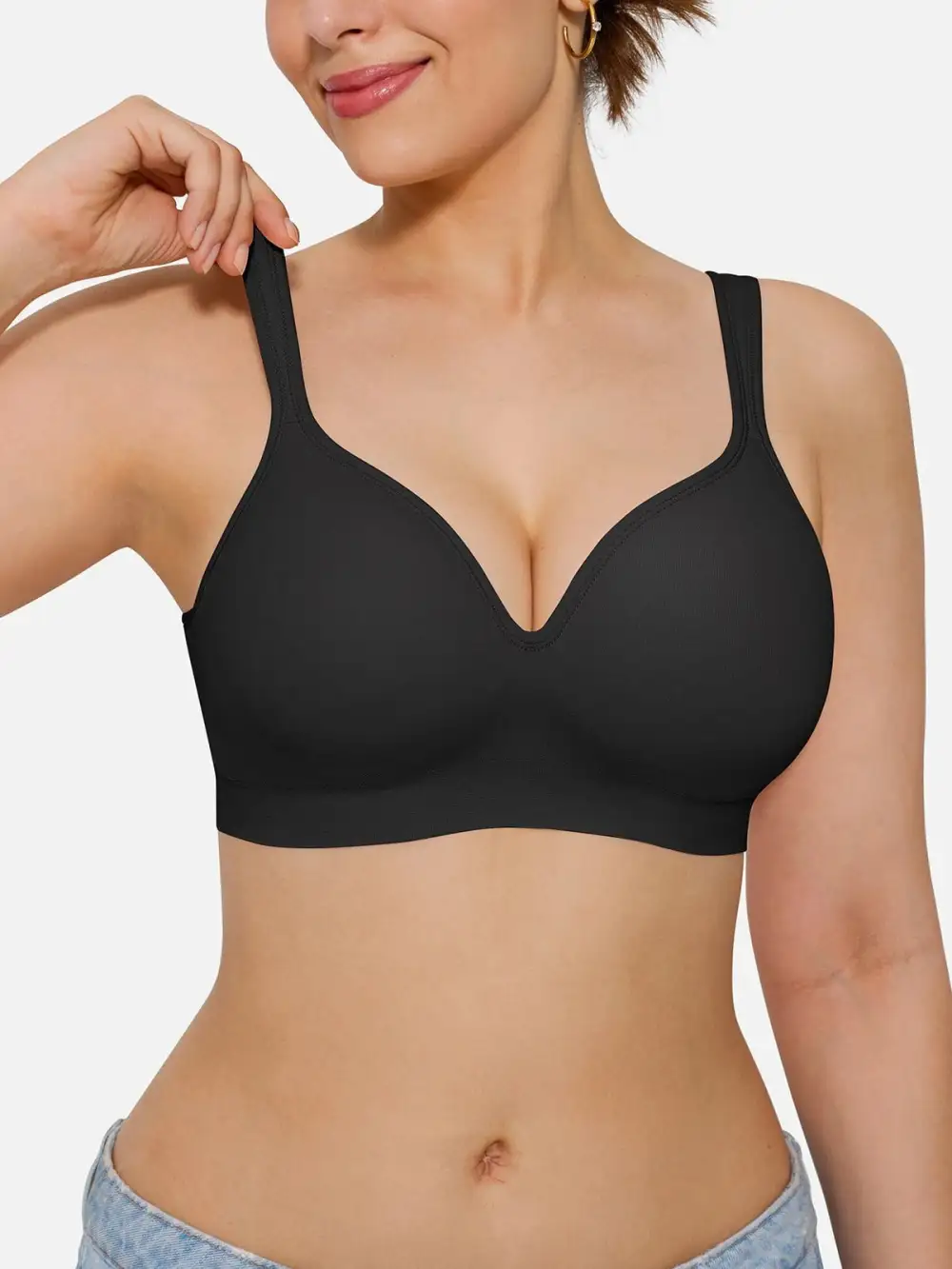 Seamless Wireless Comfort Smoothing Bra