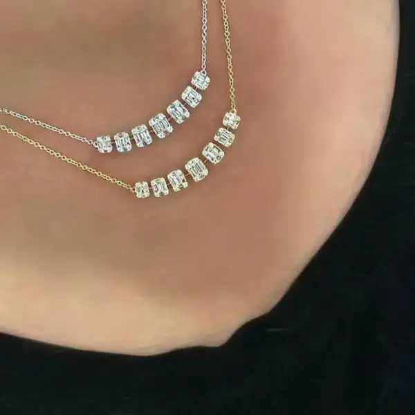 Contemporary Classic Classic Diamond Necklace
