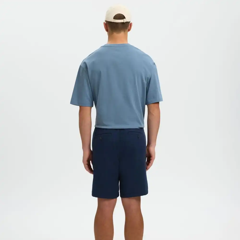Comfort-Fit Linen-Blend Linen Casual Shorts