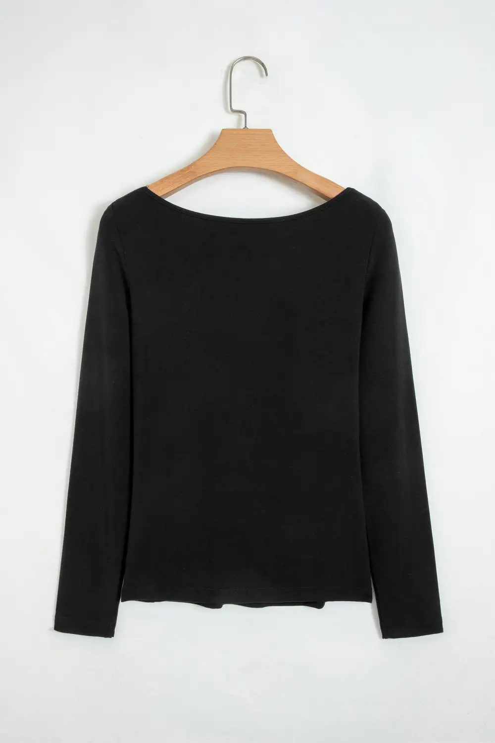 Viscose Blend Long Sleeve Top