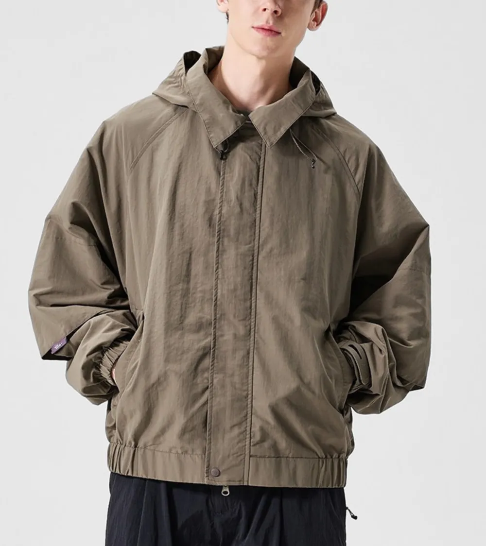 Water Repellent Wind Resistant Lightweight Outdoor Utility Jacket