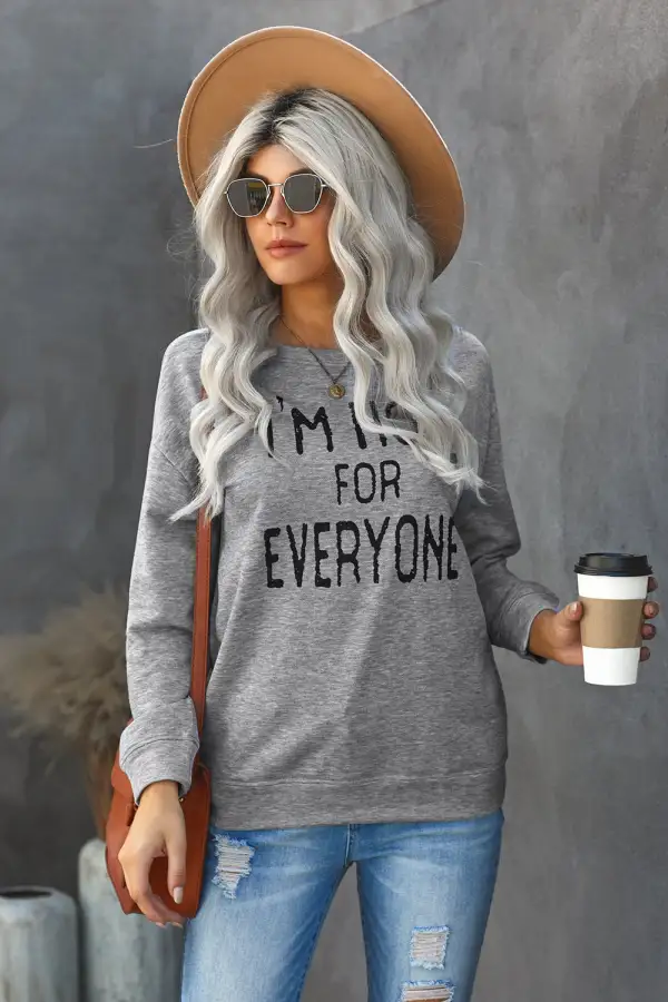 UNDERESTIMATE ME THAT WILL BE FUN Sweatshirt