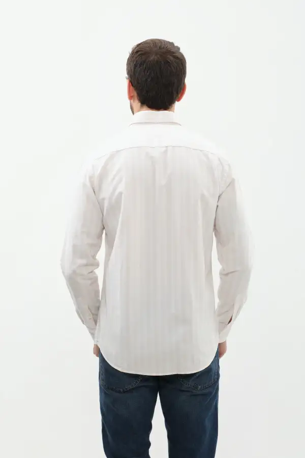 Everyday Oxford Striped Long Sleeve Men's Button Down Shirt