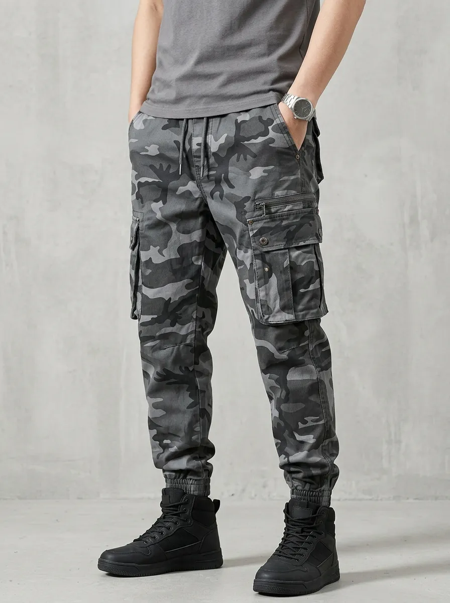 Urban-Utility Camouflage Tactical Camouflage Cargo Pants