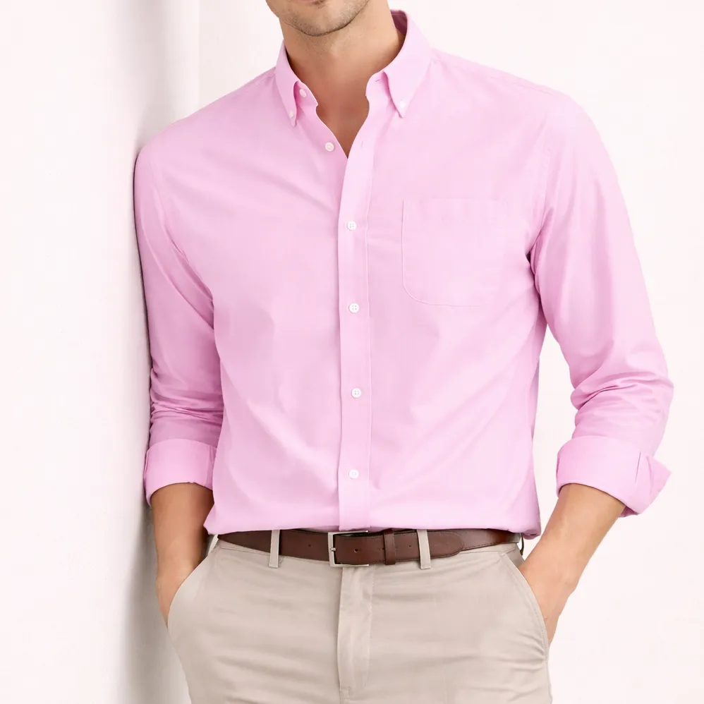 Chest Pocket Classic Long Sleeve Shirt