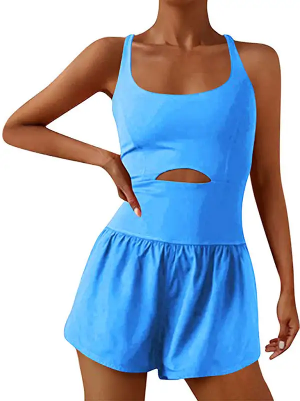 Emerald Elegance Active Jumpsuit
