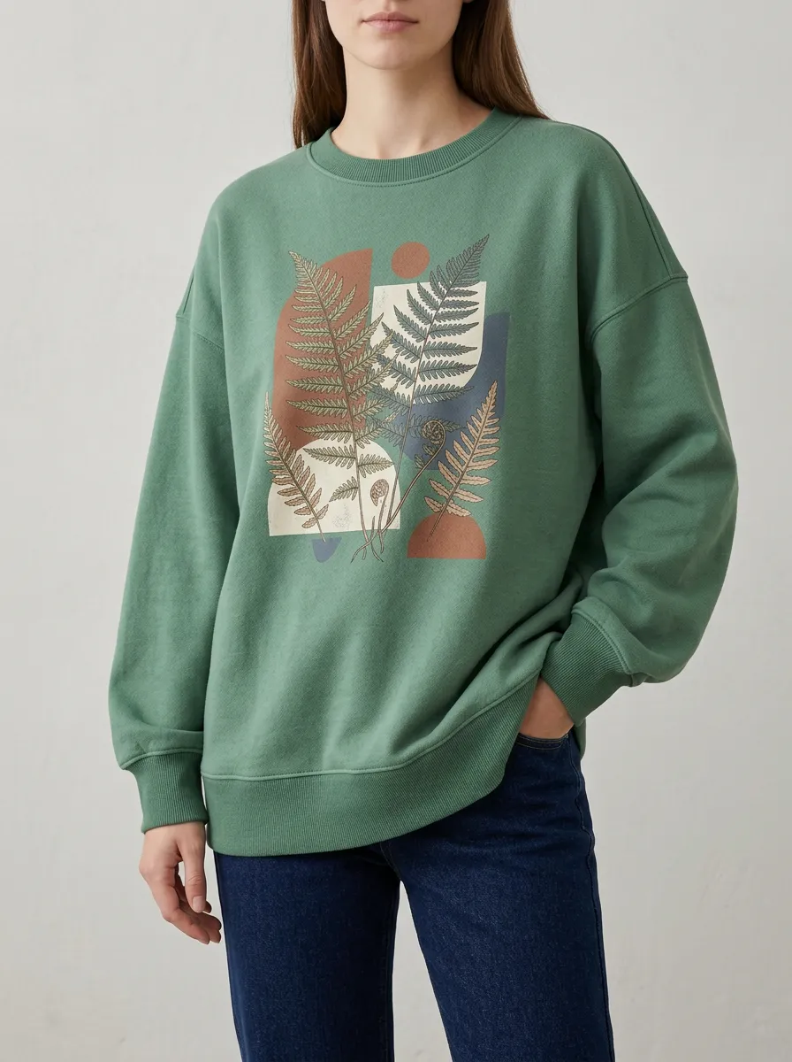 Casual Relaxed Fit Pullover