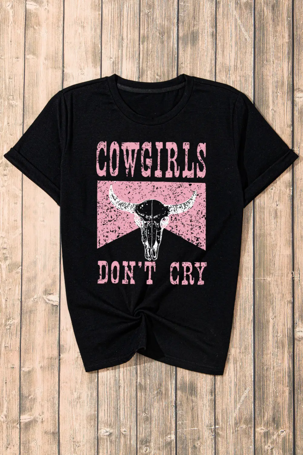 Black Cowgirl Dont Cry Steer