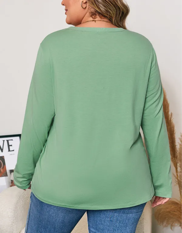 Women's Mineral Wash Applique Top