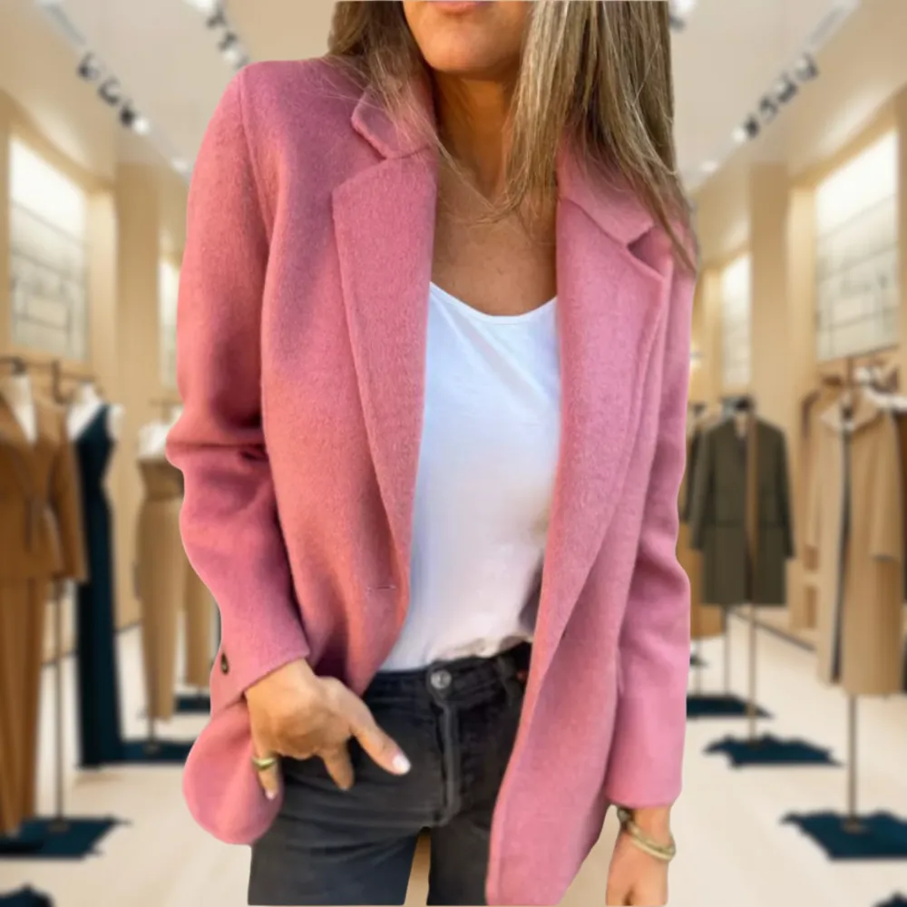 Wool Knit Blazer