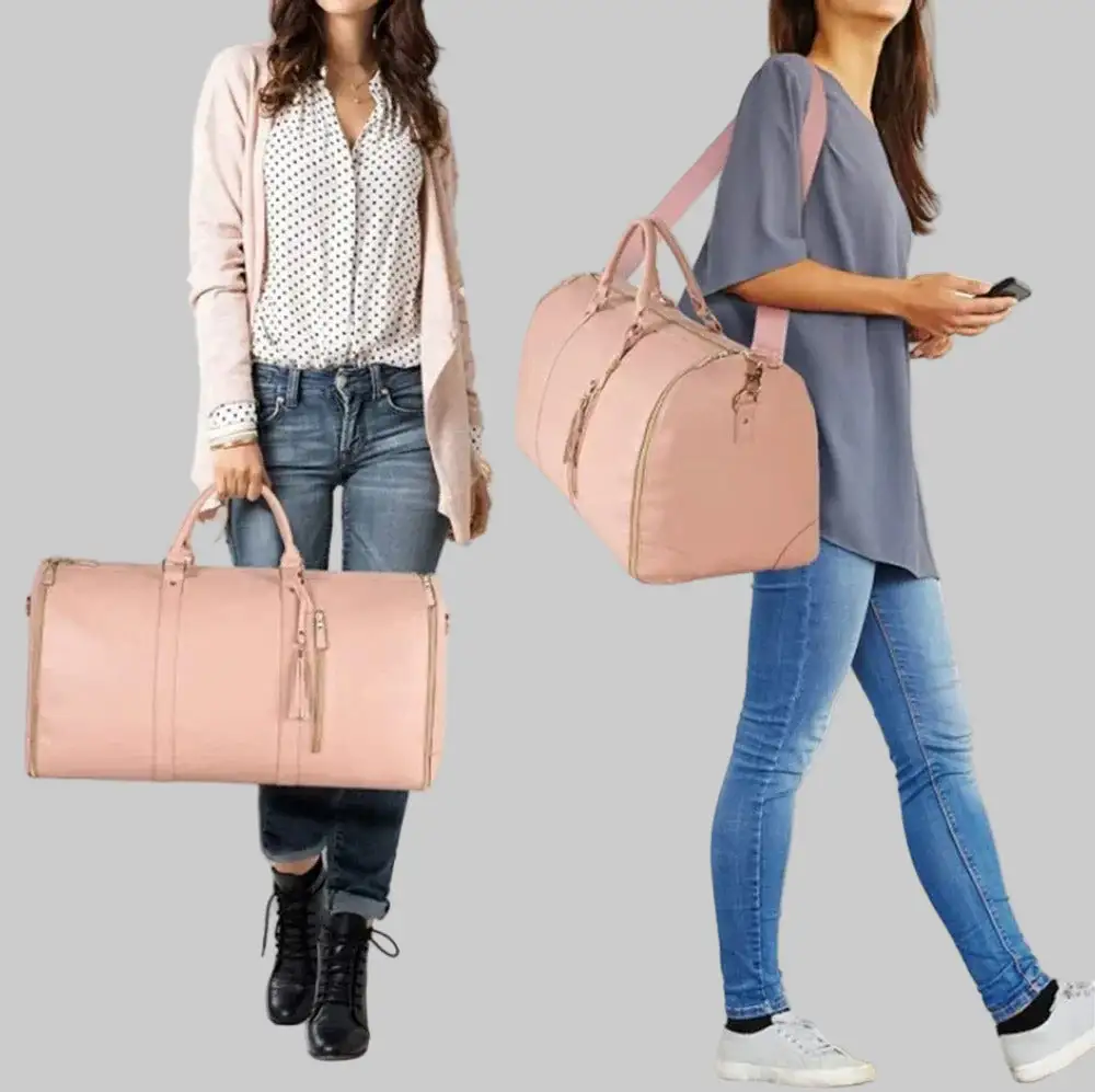 Pleated Travel Bag