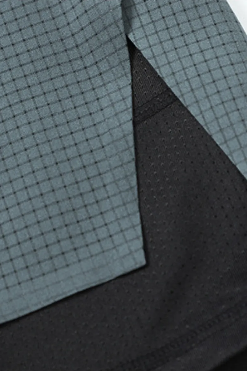 Quick Dry Breathable Dual Layer Athletic Shorts