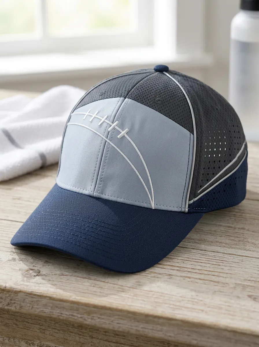 Men's Vintage Football Fan American Football Stitch Printed Cap