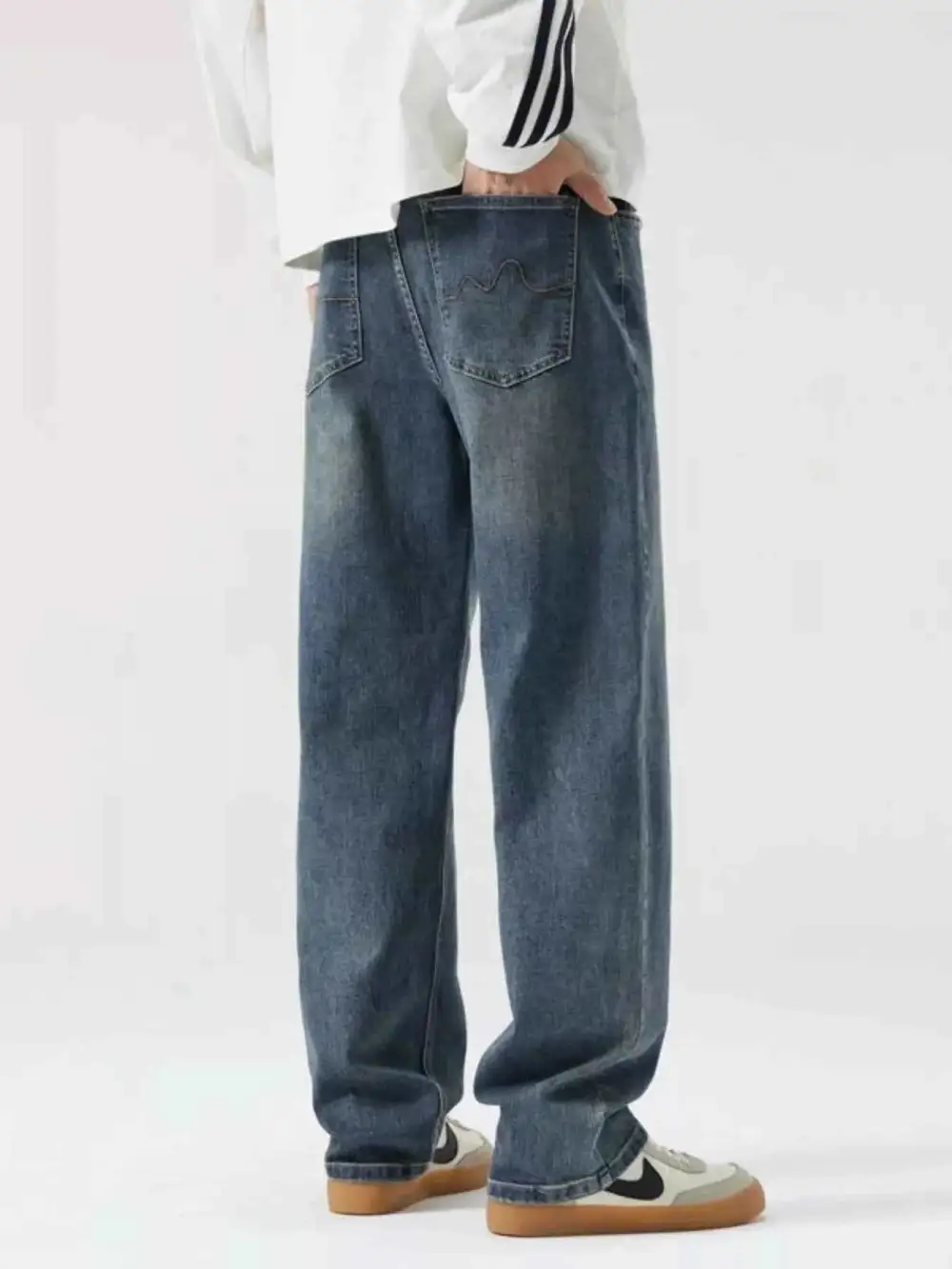 Soft Touch Wide Leg Jeans