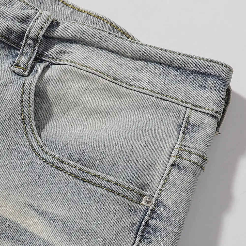 Relaxed Flare Denim Jeans