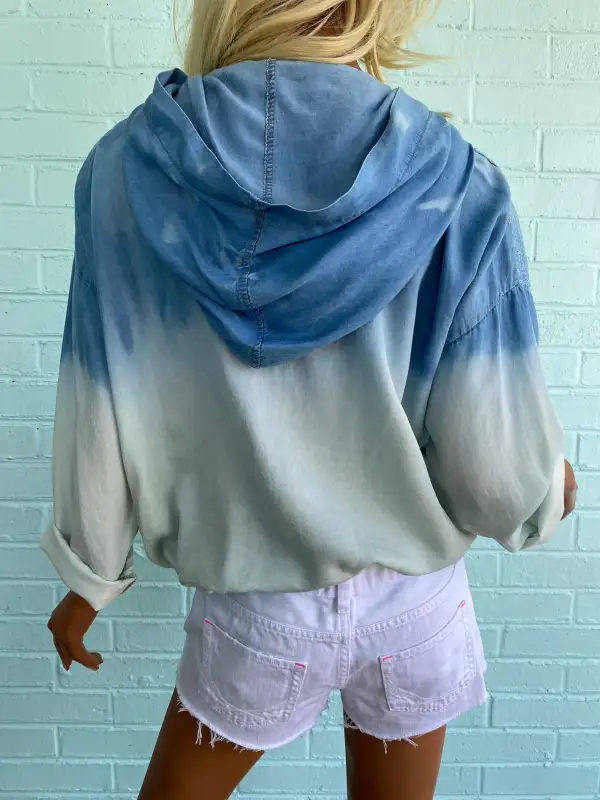 Relaxed Sequin Hoodie