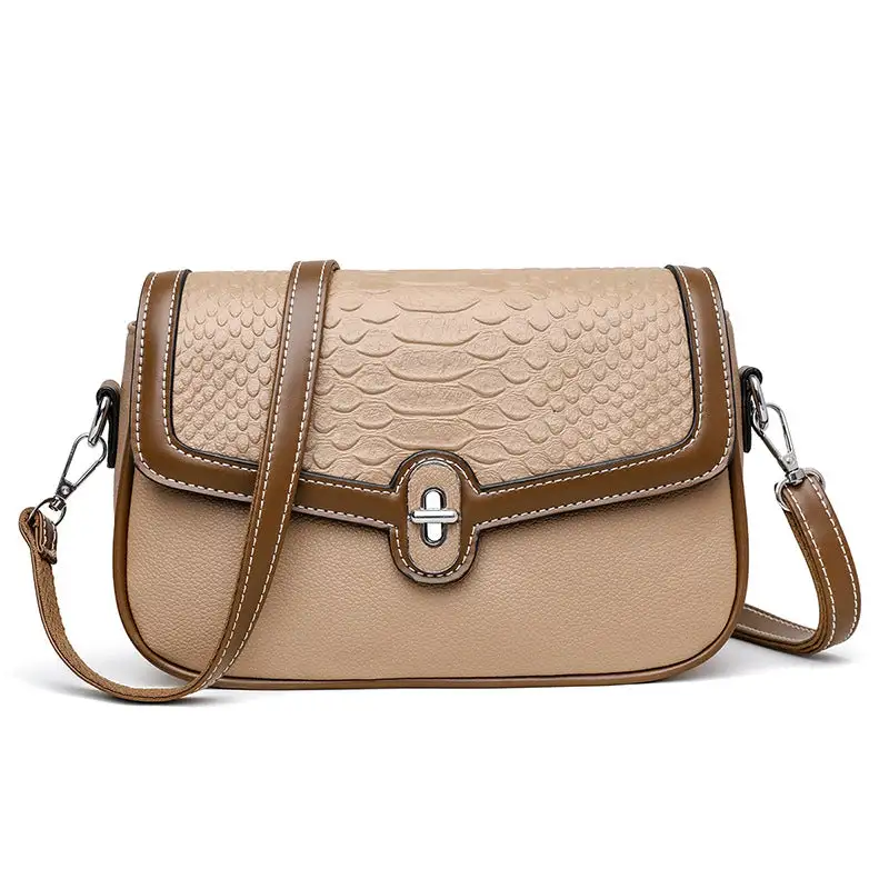 Minimal Textured Crossbody Bag