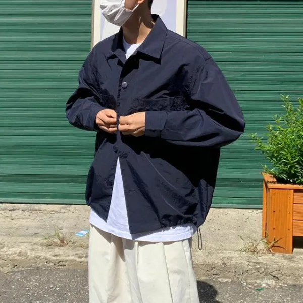 Double Pockets Outer Shirt